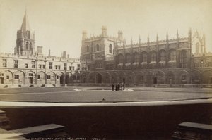 Salle à manger, Christ Church College, Oxford, Oxfordshire, fin 19ème ou début 20ème siècle - Unbekannt