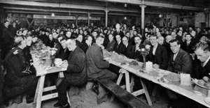 Dîner pour les sans-abri, Church Army House, Westminster, Londres, 1926-1927 - Unbekannt