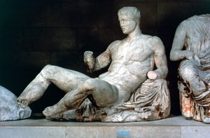Dionysos, du fronton est du Parthénon, 447-432 av. J.-C.