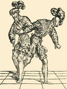 Désarmement contre le poignard, c1536 - Unbekannt