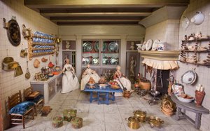 Cabinet de maison de poupée - Unbekannt