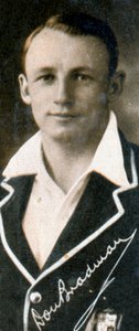 Donald George Don Bradman, joueur de cricket australien, 1935 - Unbekannt