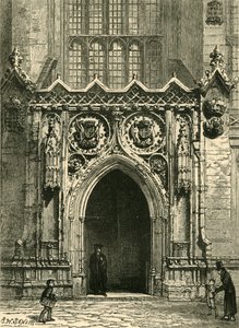 Porte de la chapelle du King