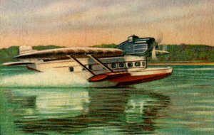 Hydravion Dornier Delphin III, années 1920, 1932 - Unbekannt
