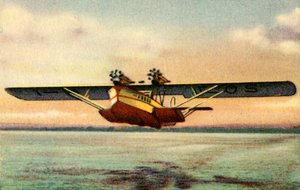 Hydravion Dornier Superwal, années 1920, 1932