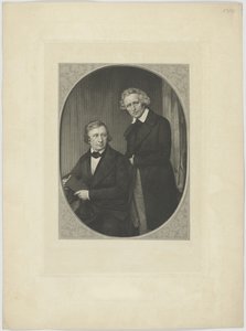 Double portrait des frères Grimm - Unbekannt