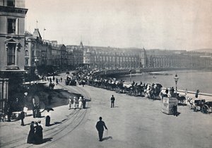 Douglas - Vue générale de la promenade, 1895 - Unbekannt