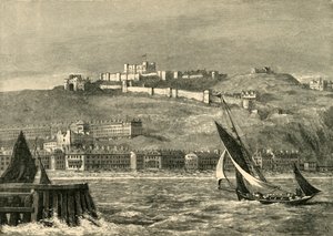 Douvres, depuis la mer, 1898