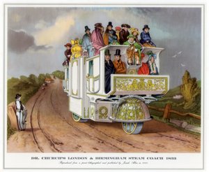 Le carrosse à vapeur de Londres et Birmingham du Dr Church, 1833 - Unbekannt