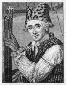 Dr John Jeffries, aérostier américain, 1786