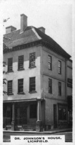 Maison du Dr Johnson, Lichfield, Staffordshire, vers années 1920 - Unbekannt