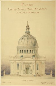 Dessin, Chapelle, Académie navale des États-Unis - Unbekannt