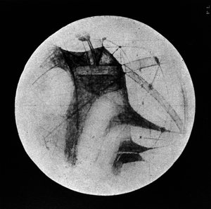 Dessin de Mars montrant des 
