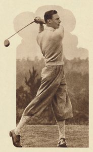 Drive - jouant pour les Généraux dans un match contre les Amiraux, vers 1926-1937 - Unbekannt