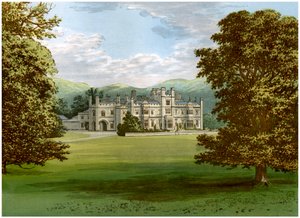 Dunmore Park, Stirlingshire, Écosse, maison du comte de Dunmore, vers 1880 - Unbekannt