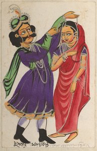 Dusmanta couronnant Shakumtala - Unbekannt