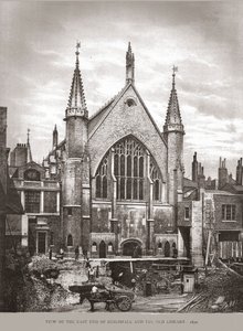 Extrémité est de Guild Hall et bibliothèque, 1870 - Unbekannt