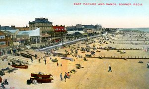 East Parade et Sands, Bognor Regis, West Sussex, 1950 - Unbekannt
