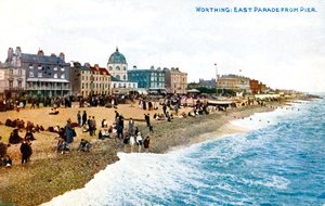 East Parade depuis la jetée, Worthing, Sussex, début du 20ème siècle - Unbekannt