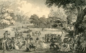 Lundi de Pâques dans le parc de Greenwich - Unbekannt