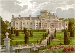 Easton Hall, Lincolnshire, maison du baronnet Cholmeley, vers 1880 - Unbekannt