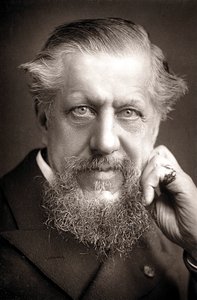 Edwin Arnold 1832-1904, orientaliste, poète et journaliste britannique, vers 1890