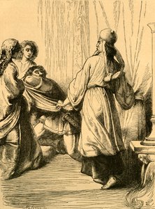 Edwy traîné par Dunstan de la présence d