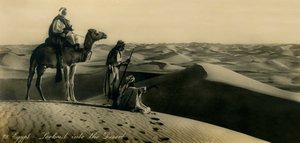 Égypte - Vue sur le désert