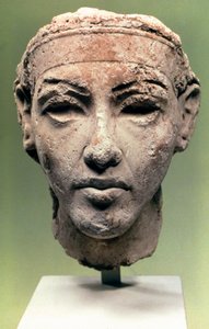 Tête égyptienne, période Amarna, 1350 av. J.-C.