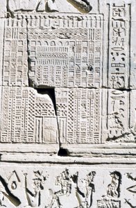 Calendrier égyptien, Temple de Kom Ombo, Égypte, 2ème-1er siècle avant JC