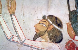 Peinture murale égyptienne d