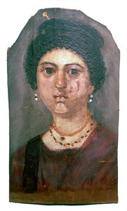 Portrait en cire égyptien d