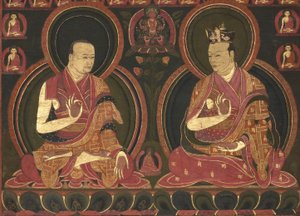Huitième Karmapa, Mikyo Dorje (1507-1554) et son maître le Premier Sangye Nyenpa - Unbekannt