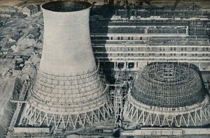 Centrale électrique à Water Orton, Hams Hall, près de Birmingham, 1928 - Unbekannt