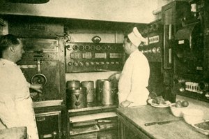 Cuisine de train équipée électriquement, London and North Eastern Railway, 1930