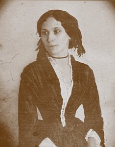 Elena Alexandrovna Denisyeva 1826-1864, vers 1860