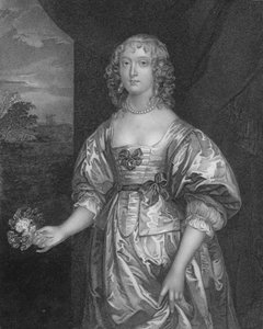 Elizabeth Cecil, comtesse de Devonshire, vers 1640, début-milieu du XIXe siècle - Unbekannt