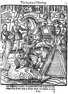 Élisabeth I effectuant la cérémonie de l