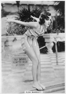 Elsa Marriott, actrice, 1938 - Unbekannt