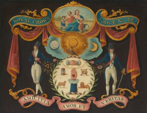 Emblèmes pour Royal Crown Lodge No. 22 - Unbekannt