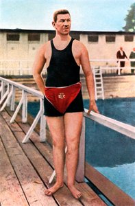 Emil Rausch, nageur allemand, Jeux Olympiques, St Louis, USA, 1904, 1936 - Unbekannt