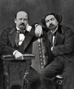 Émile Erckmann et Alexandre Chatrian, écrivains français, 1887 - Unbekannt