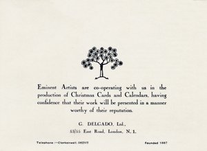 Artistes éminents - G Delgado, Ltd., 1935 - Unbekannt