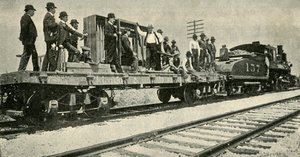 En route vers le studio en plein air, 1901 - Unbekannt