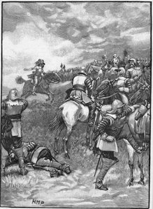 Guerres civiles anglaises : Bataille de Naseby, Northamptonshire, 14 juin 1645 - Unbekannt