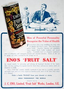Publicité pour le sel de fruits Enos, 1915 - Unbekannt