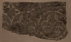 Roi en trône flanqué de griffons, 800s - Unbekannt