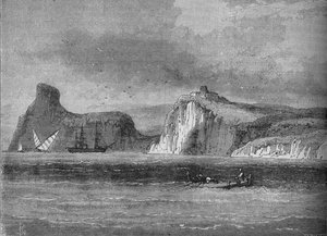 Entrée du port de Balaclava, vers 1880