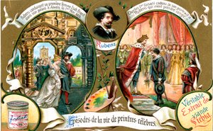 Épisodes de la vie de peintres célèbres : Rubens, vers 1900 - Unbekannt