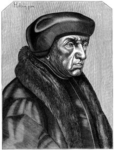 Érasme 1469-1536, humaniste et théologien néerlandais, 16e siècle 1849 - Unbekannt